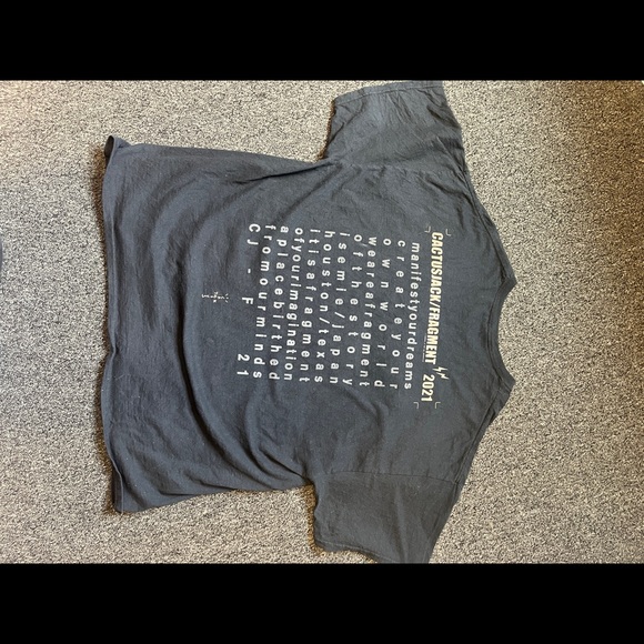 Travis Scott Cactus Jack x KAWS Fragment Tee - Picture 2 of 6